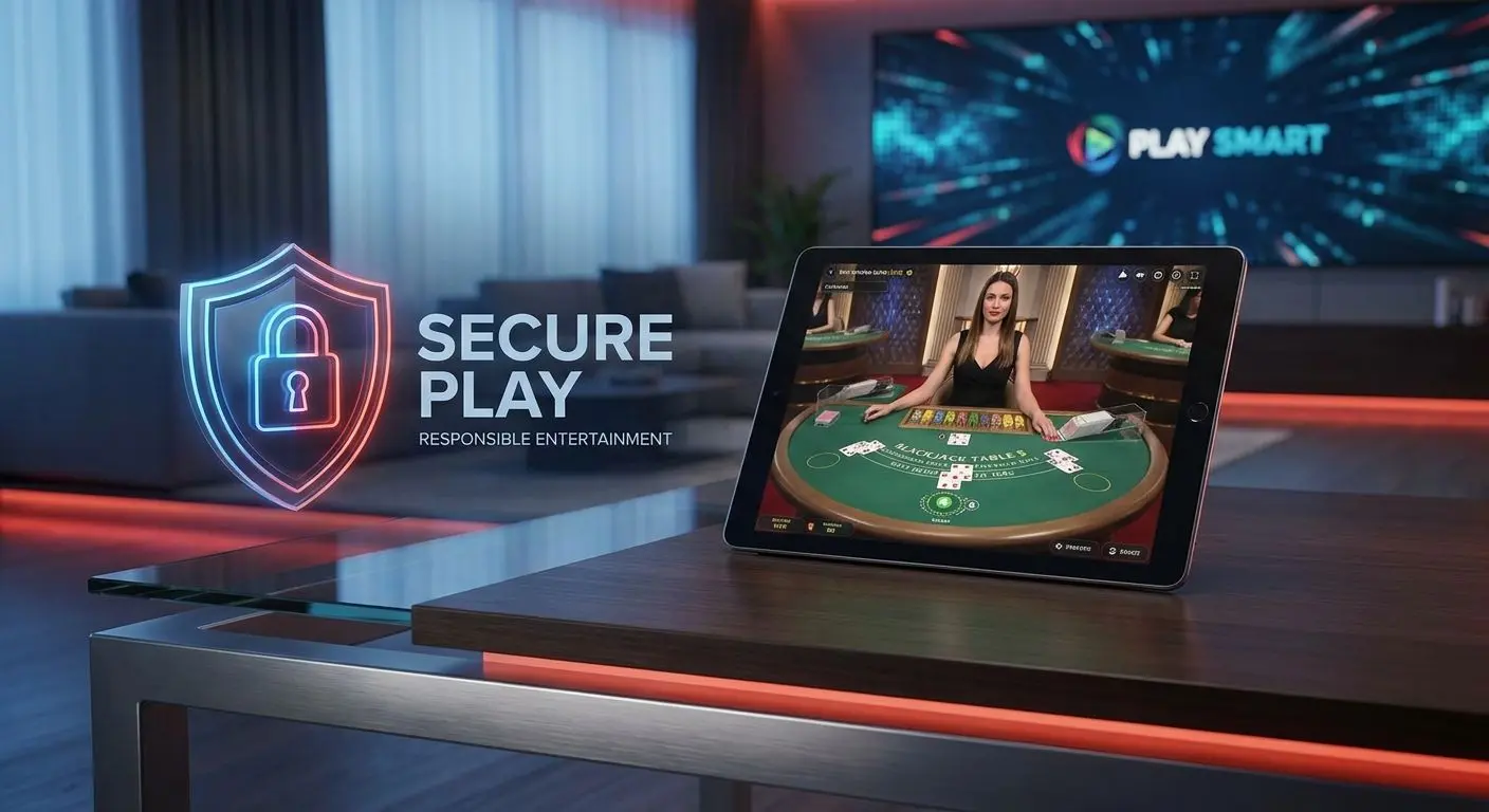 Security and responsible play visual for live gaming